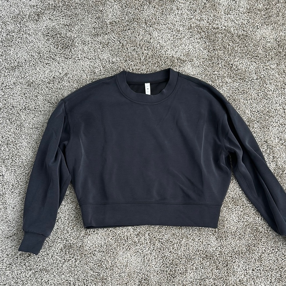 Lululemon perfectly oversized cropped crew